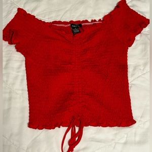 Rue21 off the shoulder tee